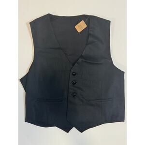 Vintage Black Western Vest